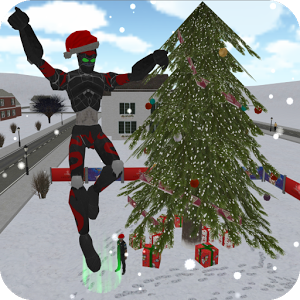 Christmas Rope Hero (Mod Money) 1.0mod