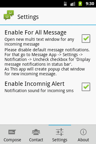MultiWindow Messenger