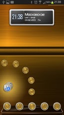 Next Launcher Theme Gold HD