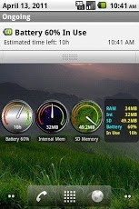 Battery & Memory Status Pro