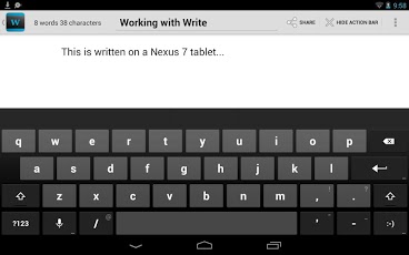 Write: Tablet Notepad/Journal