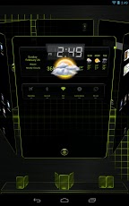 Next Launcher 3D Black Lime HD
