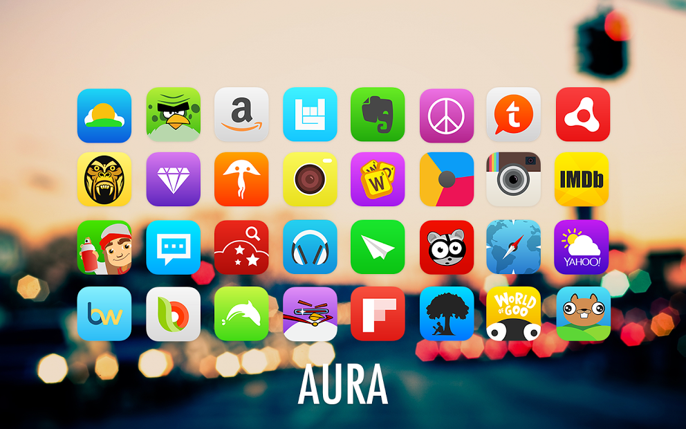 Aura Go Apex Nova Theme