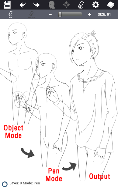 Character Maker - How to draw