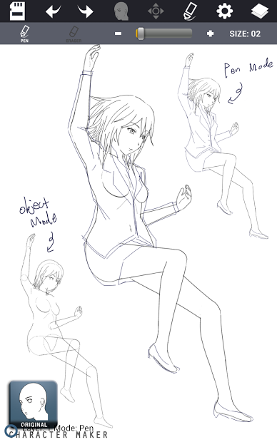 Character Maker - How to draw