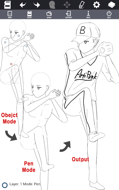 Character Maker - How to draw