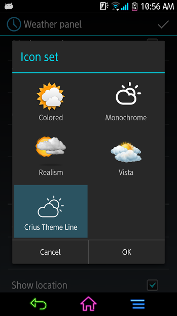 Crius/Chronus: Line Weather