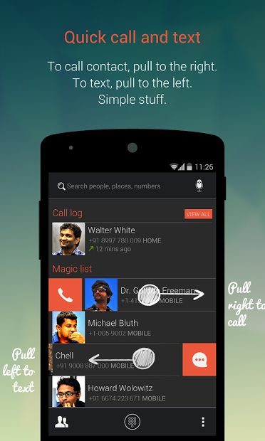 Dialapp : Kitkat Dialer