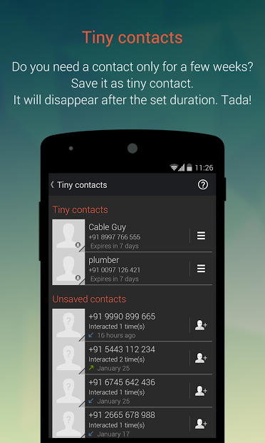 Dialapp : Kitkat Dialer