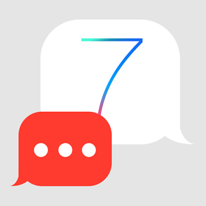 Go SMS 7 Red Theme 1.1