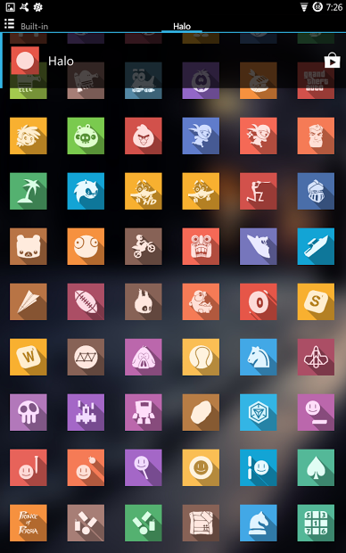 Halo Go Apex Nova Icon Theme