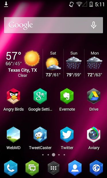 Hex HD Apex Nova Go Holo Theme