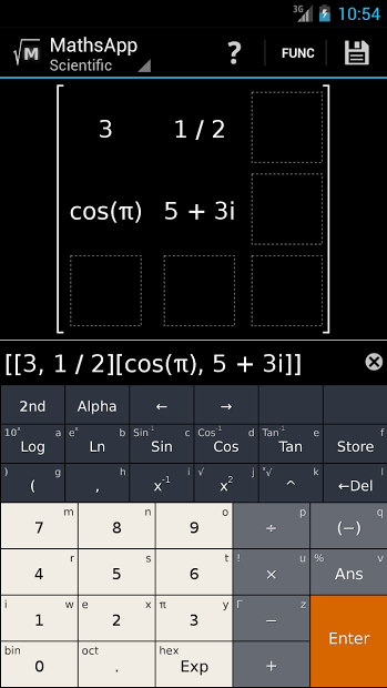MathsApp Graphing Calculator