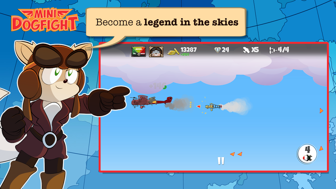 Mini Dogfight (Mod Money)