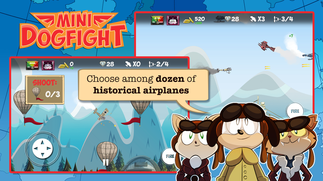Mini Dogfight (Mod Money)