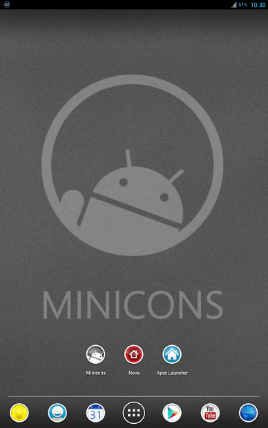 Minicons: Nova/Apex/ADW Theme