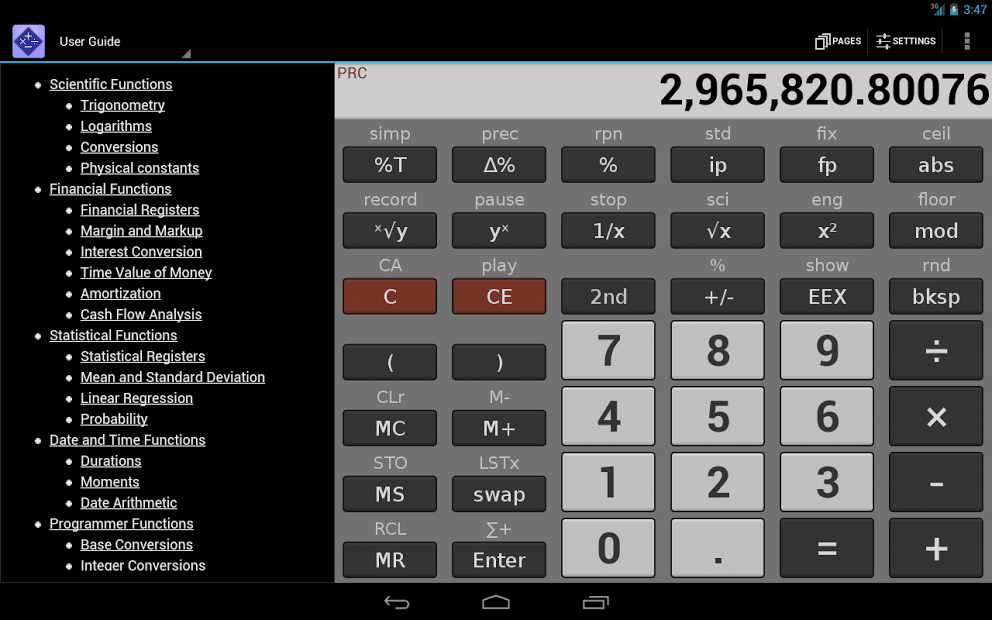 NeoCal Advanced Calculator