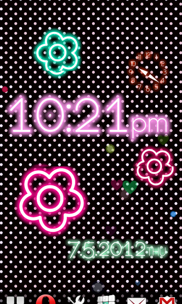 Neon Flow! Live Wallpaper