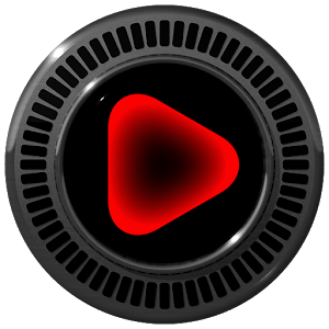 Poweramp Skin NEON RED 1.34