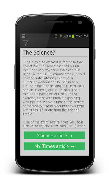 Scientific 7 Min Workout Pro
