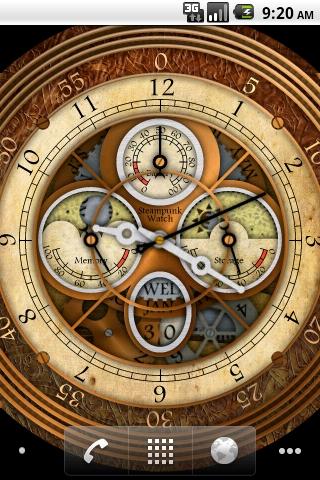 Steampunk Watch Wallpaper 2