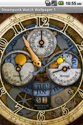 Steampunk Watch Wallpaper 2