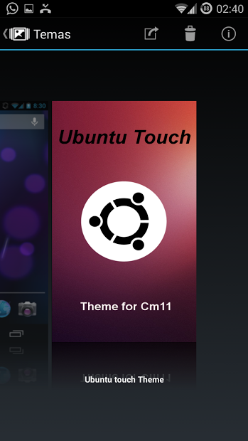 Ubuntu Touch Theme cm11