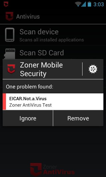 Zoner Mobile Security