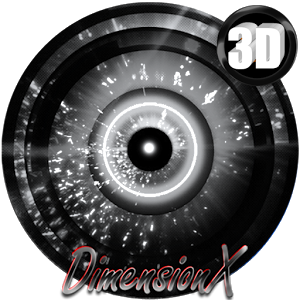 Next Launcher Theme Alien Dark 