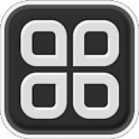 Next Launcher Theme Black Mat 1.0