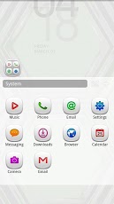 Simpleness GO LauncherEX Theme