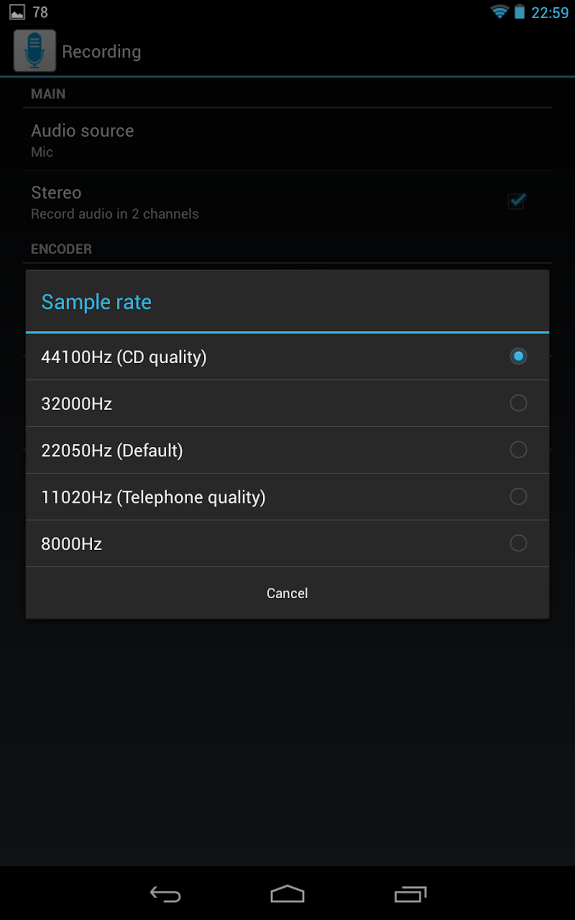 Simple Voice Recorder