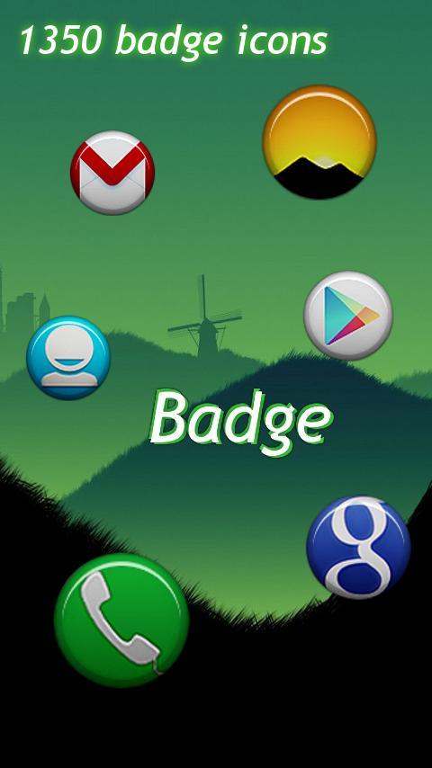 Badge Theme GO/Apex/Nova HD