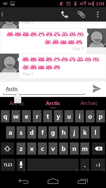 Arctic Pink CM11 AOKP Theme