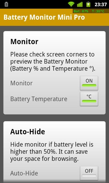 Battery Monitor Mini Pro