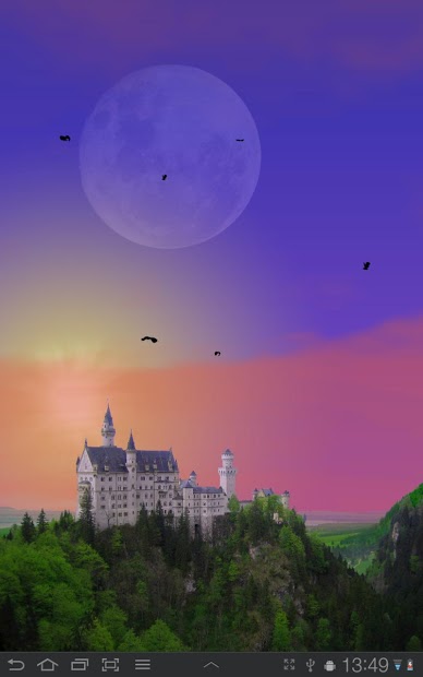 Castle View Live Wallpaper