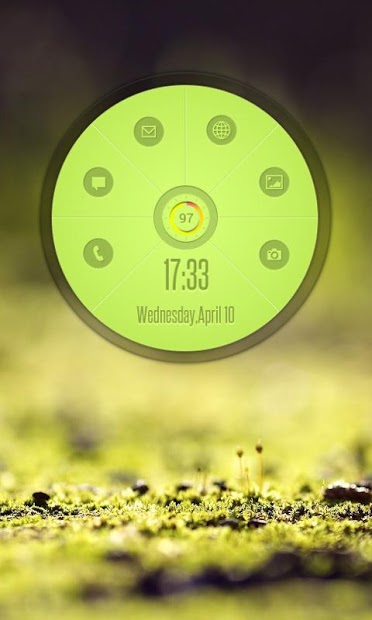 Circle Launcher HD UCCW SKIN