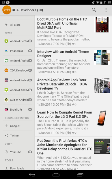 Flowly Pro - News for Android™