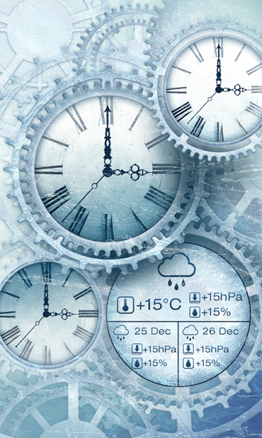 Ice World Time Clock HD