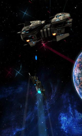 Live Space Battle Wallpaper