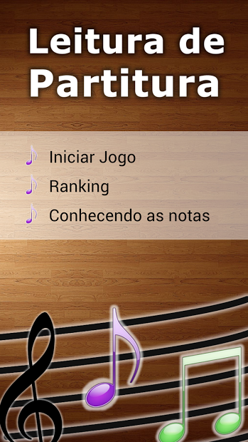 Reading sheet music Game