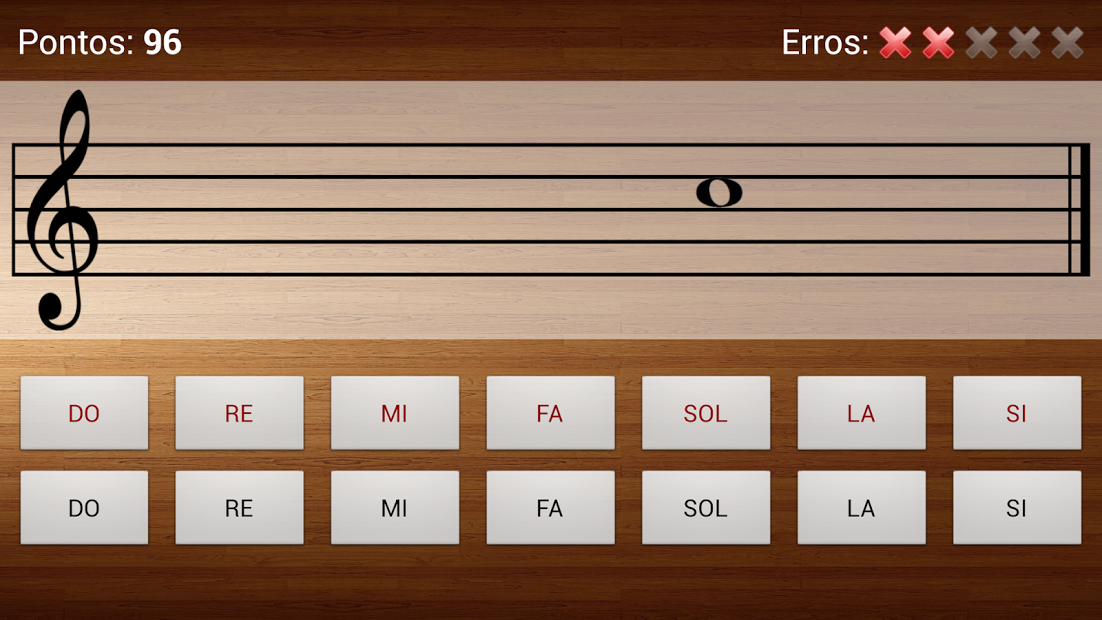Reading sheet music Game