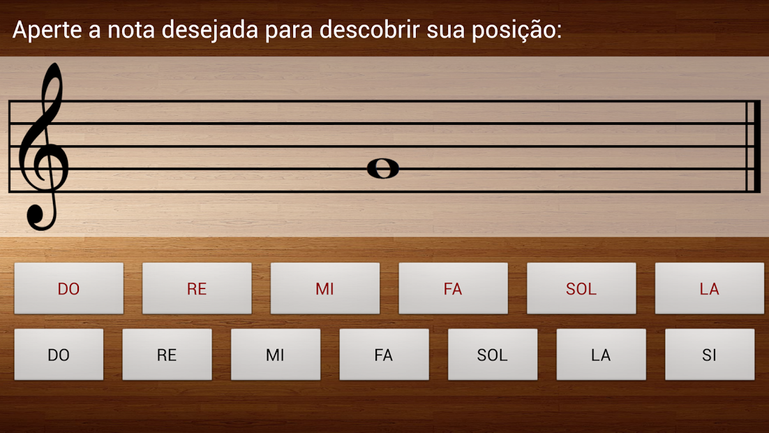 Reading sheet music Game