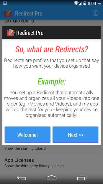 Redirect File Organizer Pro