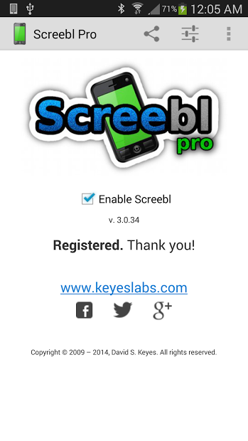 Screebl - Total Screen Control