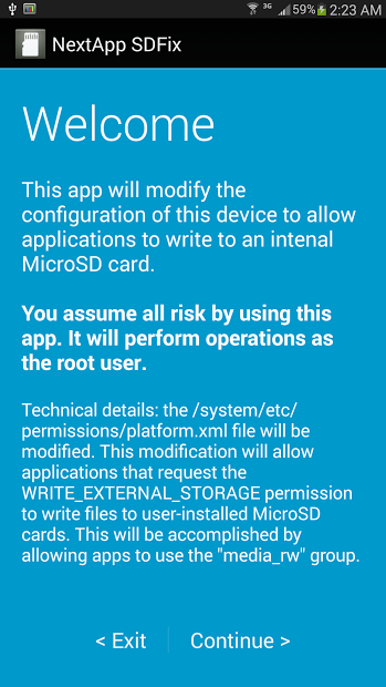 SDFix: KitKat Writable MicroSD