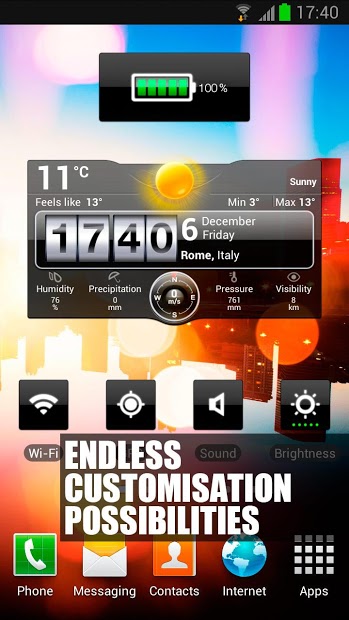 Widgets by Pimp Your Screen