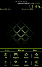 G.White GOLauncherEX Theme