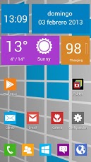 Next Launcher Theme WinTiles 8