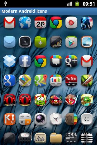 Modern Android Icon Pack